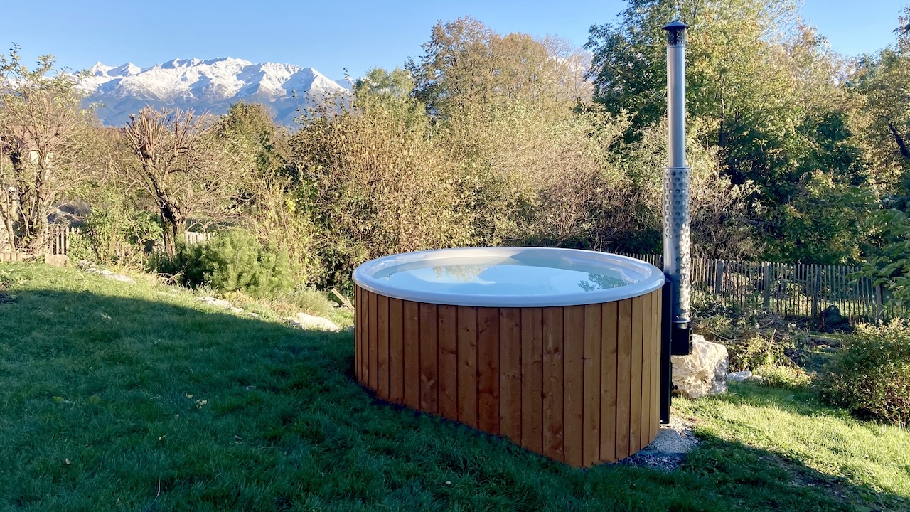 Bain nordique bulle d'eau