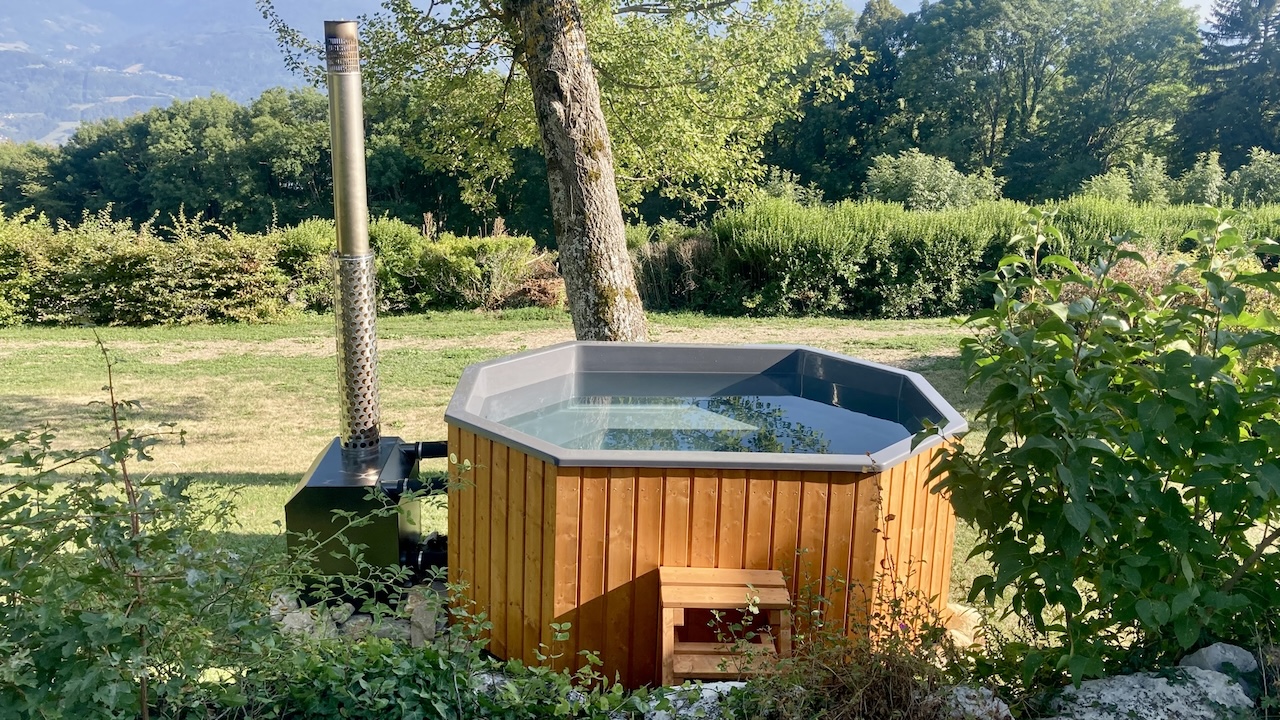 Bain nordique bulle d'eau