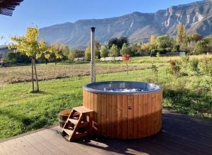 Bain nordique bulle d'eau