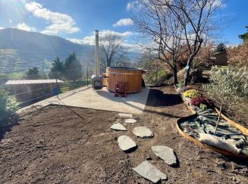 Bain nordique Gîte Ardèche