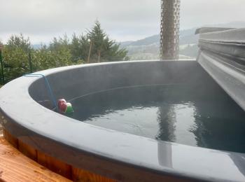 Bain nordique Gîte Ardèche