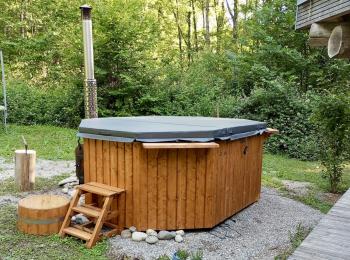 Bain nordique octogonal 210cm par 280cm